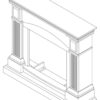 CORNICE-CAMINETTO-CIRO-WENGE - immagine 3